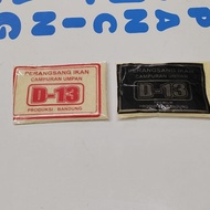 MERAH D13 red and D13 premium fishing bait