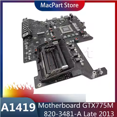 Used Motherboard for iMac 27'' A1419 Late 2013 LogicBoard i5 3.4GHz 2Gb GTX 775M 820-3481-A