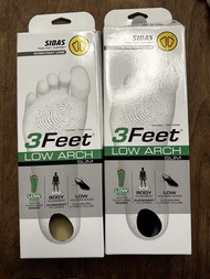 Sidas 3Feet Low Arch S/L size
