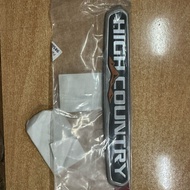 HIGH COUNTRY WRITING / HIGH COUNTRY CHEVROLET COLORADO EMBLEM