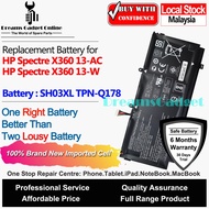 Replacement Notebook Battery SH03XL TPN-Q178 for HP Spectre X360 13-AC 13-W 13-AC028TU 13-AC029TU 50