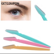 GETCOUPON 15pcs Shaver Dermaplaning, Three Colors Simple Portable Face Eyebrow Razor, Painless Beaut