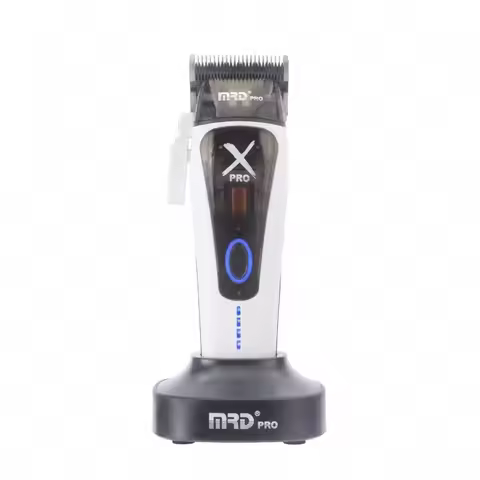 MRD X- PRO HAIR CLIPPER HC-999 -WHITE– Professional Hair Clipper, Premium