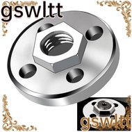 GSWLTT Hexagon Flange Nut, Quick Change Metal Alloy Locking Flange Nut, Universal Hardness Screw Nut for Type 100 Angle Grinder Power Tools Accessories