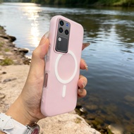 2 in 1 Case for VIVO V30 PRO 5G 2024 VIVO V30 V30E 5G phone casing shockproof Cover new design aesth