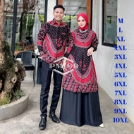 KEMEJA Couple Gamis Shirt Batik Latest Motif 2025 Big Size M L XL XXL 3XL 4XL 5XL 6XL 7XL 8XL 9XL 10