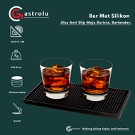 Bar Mat Silicone Silicone Mat Barista, Bartender, Kitchen 30 x 15 cm