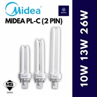 MIDEA PLC BULB 10W/13W/26W 2 PIN TYPE (WARM WHITE / COOL WHITE)