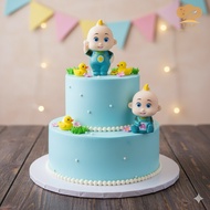 CCM1 - Silicone Rubber Figurine Cake Topper C0c0 melon