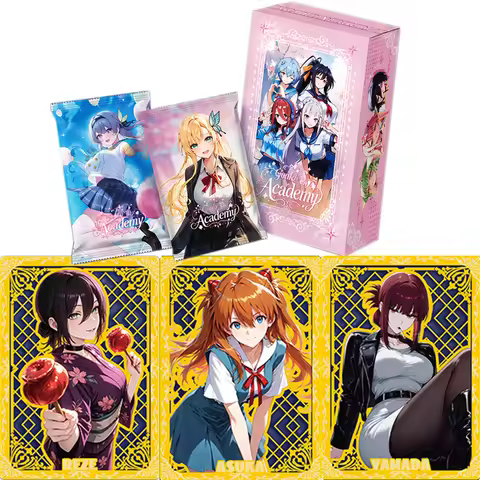 New Genuine Genki parade Vol.5 Genki Academy Campus Theme Series Collectible Cards Animation charact