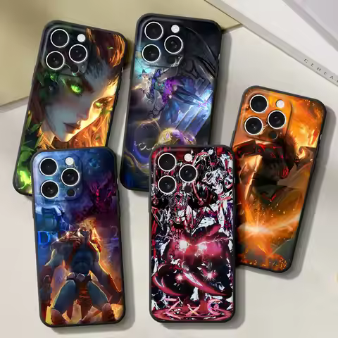 D-Dota 2 Cool Game Case for Apple iPhone 16 11 15 16e 14 12 Mini 13 Pro Max X XS XR 7 8 6 6s Plus 5 