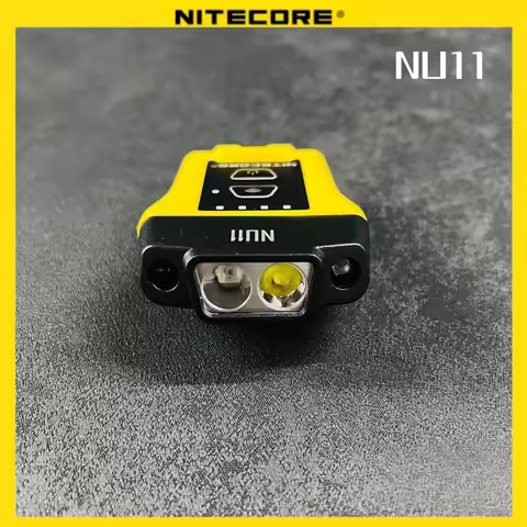 Fishing NU11 Headlamp Clip-on NITECORE Cap Light Running Touch Control for Camping Hiking Climbing -