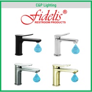 Fidelis Basin Mixer / Cold Tap Coober Series Matte Black / Chrome FT-7101