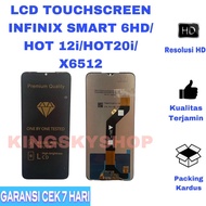 Lcd TOUCHSCREEN INFINIX SMART 6 HD/HOT 12I/HOT20I/X6512 FULLSET