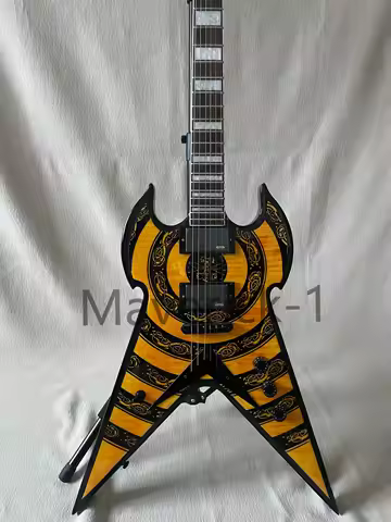 Custom Electric Guitar WYLDE War Hammer Zakk Guitarra Mahogany Body