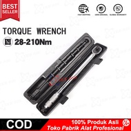 Kunci Momen Torsi / Torque Wrench Two-way Spanner Tools Bengkel Mobil Roda Mobil 3/8" 1/4" 1/2"