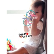 Free Shipping Baby Rattle Teether Baby Toddler Teether Molar Ball Manhattan Hand Grab Ball Baby Educ