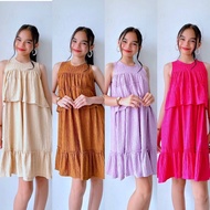 Olive Dress Kids 7-9yrs old JL