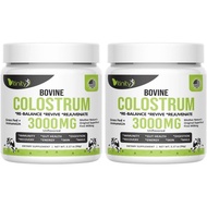 VITINITY Grass Fed Bovine Colostrum Powder for Humans 3000 mg - Natural IgG Colostrum Supplement Gut