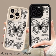 Casing Case Phone For OPPO F11 f9 find X3 x5 r11 s r15 r17 Reno 2 3 4 5 6 7 7z 8 10 8t Pro Plus Butterfly Stylish and good-looking shell