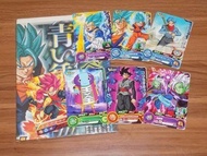 現貨 日版 日文版 V-jump 特大號 特典咭 SDBH 超級龍珠英雄咭 七龍珠英雄 全套 7張 (可面交或郵寄)
