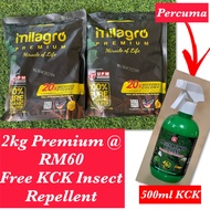 🔥🔥🔥READY STOCK FAST SHIPPING BAJA MILAGRO PREMIUM BAJA ORGANIK DAN 💥💥💥BOOSTER TANAMAN MILAGRO DENGAN 3KG TANAH ORGANIK BERKUALITI DAN HADIAH ALAT TANAMAN MILAGROW BAJA MILAGRO ORGANIC FERTILIZER