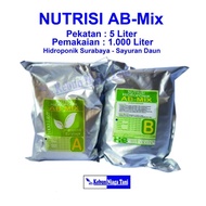 Termurah!!!!!! Hidroponik Surabaya Nutrisi AB Mix 5 L Sayuran Daun -