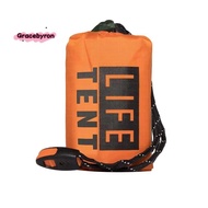 Outdoor Insulated Emergency Tent 2 Person Waterproof Emergency Life Saving Insulated Includes Life W
