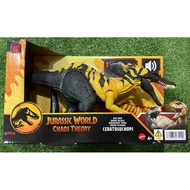 Mattel Jurassic World Chaos Theory Wild Roar Ceratosuchops