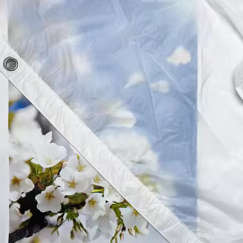 8x8ft 2.4x2.4m Quarter Grid Fabric 1/4 for Overhead Butterfly Cloth #3034 China Made, with One Seam