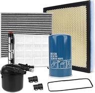 Filter Element Compatible with Ford 6.7L Super Duty F250 F350 F450 F550 2020-2025, Replace FD4625, P