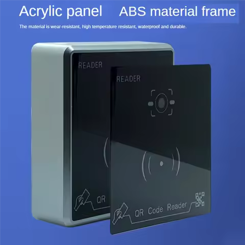 M01K QR Code Reader Waterproof RFID Card Reader Access Control Card Reader Wiegand 26/34/66BIT Outpu