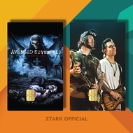 AVENGED SEVENFOLD GUITARIST CARD STICKERS M3YHN/IOY04 AVENGED SEVENFOLD CARD CASE/S POPULAR ROOF STI