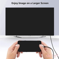 DLAY USB C To HDTV Cable Supports 3840x2160 Resolution For Type C Devices Adapter
