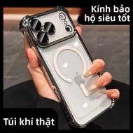 DAIMANG | Vỏ Bảo Vệ Chống Sốc Có Gối Khí cho iPhone 17 Pro Max Màu Xanh Bản Mới với Bộ Bảo Vệ Ống Kí