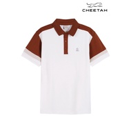 Cheetah Men Regular Fit Cotton Blend Short Sleeve Polo Tee - 76992