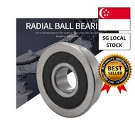 [SG FREE 🚚]10Pcs F695- Bearing 5X13X4mm Flanged Miniature Deep Groove Ball Bearings F695RS for 2/3 3