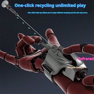 2025 New Spider Web Electric Powered Shooter, Rechargeable Auto-Retract Web Shooter, 3 Meters Ultra-