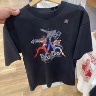 Tshirt Uniqlo EVANGELION black