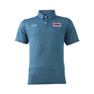 แกรนด์สปอร์ตเสื้อคอปกทีมชาติไทย2022 รหัสสินค้า : 023192 (สีฟ้าเข้ม)