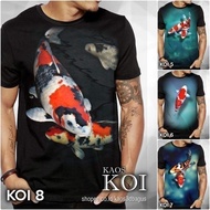 2026 fashion Koi Fish T-shirt Ornamental Fish Indonesian Koi Fish Lovers Community T-shirt Premium D
