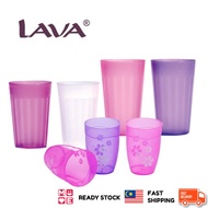 LAVA Plastic Cup Cawan Gelas Plastik 8oz 12oz