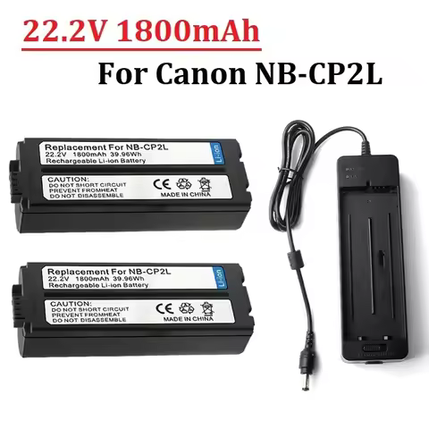 NB-CP2L NB-CP2LH 1800mah battery for Canon photographic printers NB-CP1L For SELPHY CP510 CP600 CP80