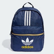 adidas Originals 藍色後背包 愛迪達三葉草logo背包 IL4833