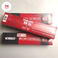 KAWAT LAS KOBE STEEL RB-26 26MM (HARGA PER PAK 5 KG) KOBE STEEL KAWAT LAS 26MM - WELDING ELECTRODES