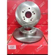 (PRICE 2PCS) HONDA STREAM 1.7 RN1 RN2 / HONDA CRZ 1.5 ZF1 ZF2 FRONT DISC ROTOR 1PAIR (D262MM) PREMIU