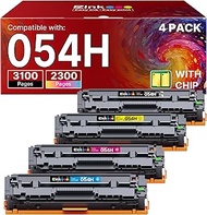 E-Z Ink Compatible Toner Cartridge Replacement for Canon 054 054H Toner Cartridge to use with Color 