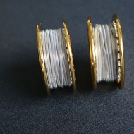 5m/Roll Clapton Heating Wire Ni80 Four-Core Two-Core Three-Core Fancy Heating Wire DIY Resistance Wi