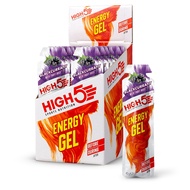 HIGH5 Energy Gel/Energy Gel 30mg Caffeine Real Juice Gel That's Not Thick or Sweet (20 Pack)