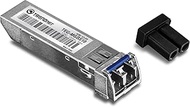 TRENDnet SFP to RJ45 Mini-GBIC Single-Mode LC Module, TEG-MGBS10, For Single Mode Fiber, Distances u